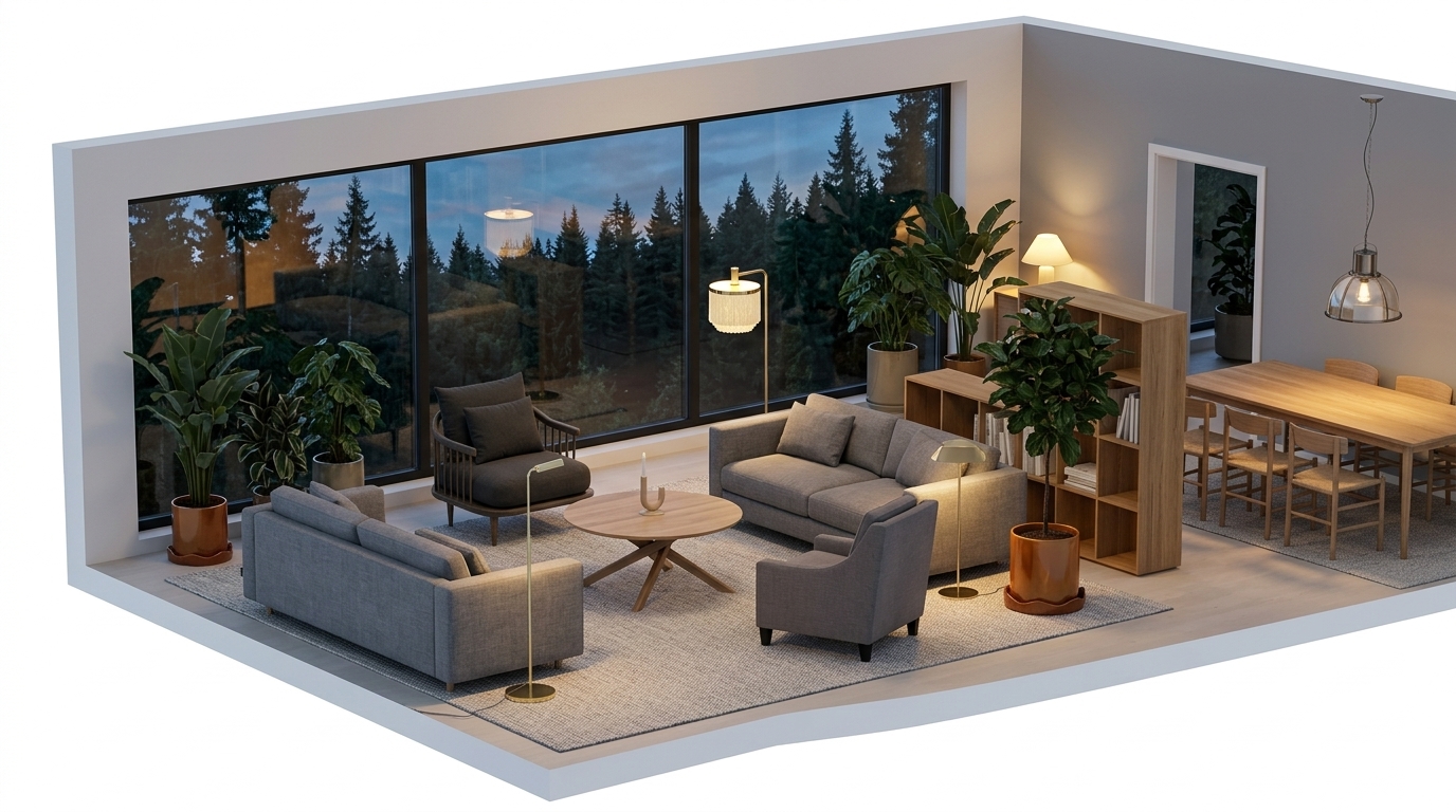 Novoo reklam med Se Mattor Ullmatta Lunda Ljusgrå, OYOY Nami kruka med fat Ø27 cm large, Amber, Cooee Design Curved