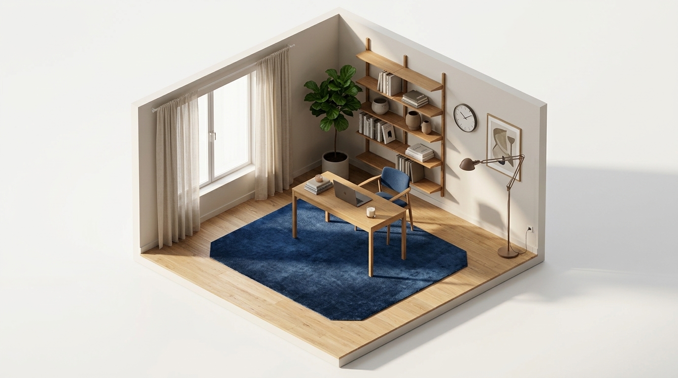 Grounded Modern Sanctuary med &Tradition The Moor Rug AP6