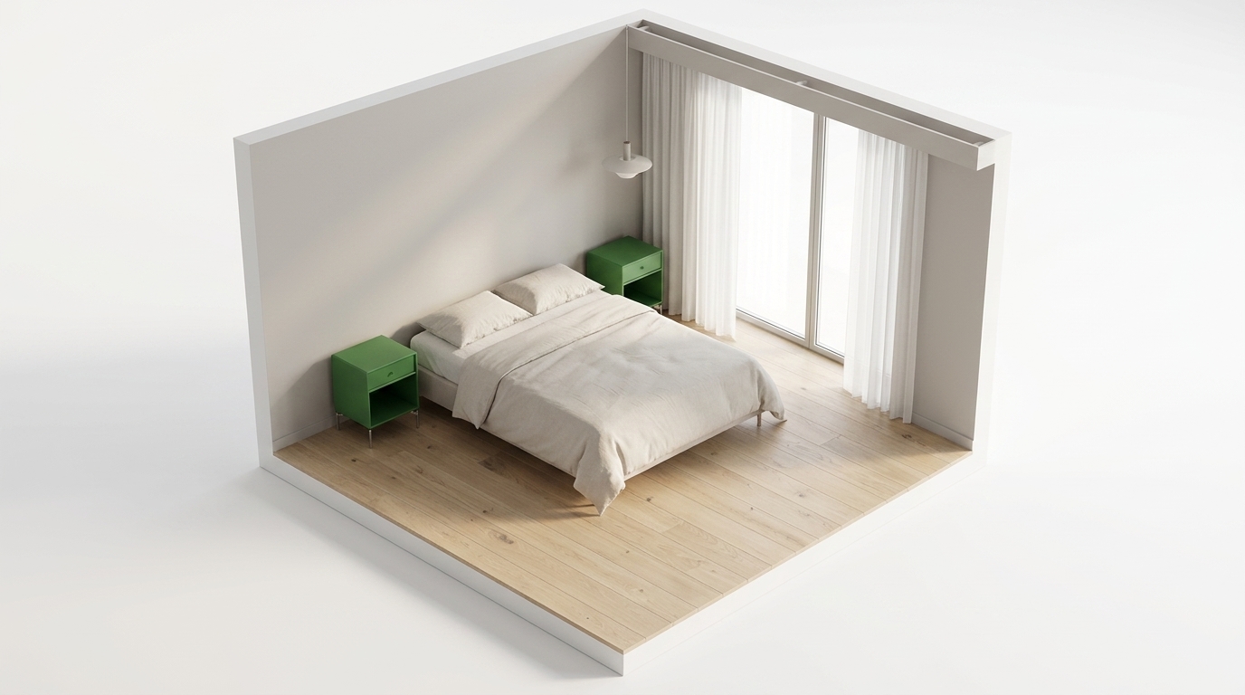 Dreamy Nordic Serenity med Montana Montana Selection Dream nattduksbord